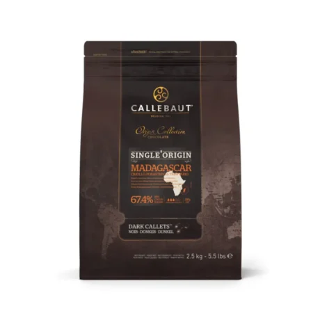 Chocolate Negro Origen Único Madagascar 67.4% en Callets | CNR Trading SL