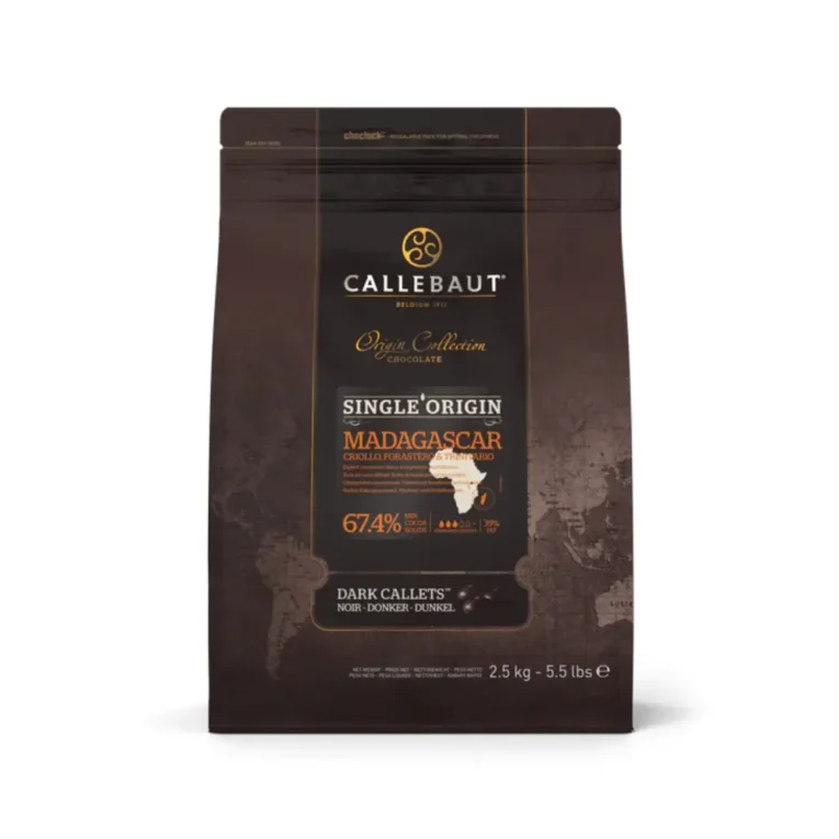 Chocolate Negro Origen Único Madagascar 67.4% en Callets | CNR Trading SL