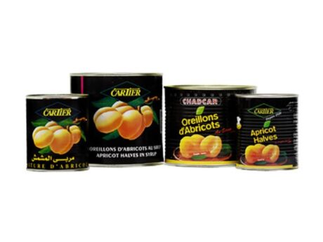 Mitades de Albaricoque en Almíbar